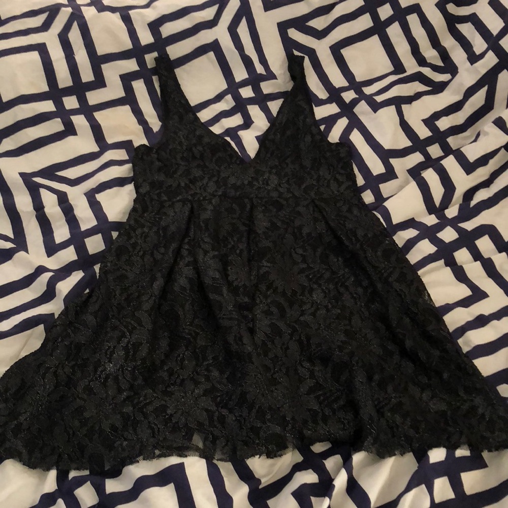 Free People Lace Mini Dress